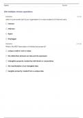 ISYS- Exam 2 Questions With Complete Solutions!!