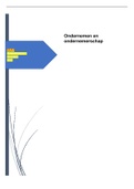 NCOI Ondernemen en Ondernemerschap  NCOI cijfer 7 incl. beoordeling