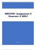 TRT3701 Assignment 2 Semester 2 2024