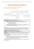 Samenvatting  Gerechtelijke Procedure (31RPR3050)