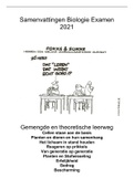 Samenvatting Examens biologie VMBO-GT en TL