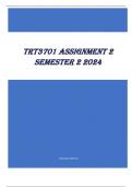 TRT3701 Assignment 2 Semester 2 2024