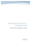 Hoorcolleges en toetsitems Patient Centered Communication - Pijneducatie (minor Fysiotherapie & Kinderen, Volwassenen & Ouderen)