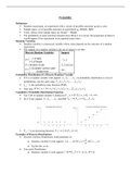 Notes on Probability for Microeconomics