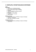 Blok 1.B.2. Stoornissen in het milieu interieur - week 6 Ventilatie, pathofysiologie en metingen
