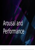 AROUSAL AND PERFOMANCE