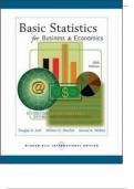 Solution Manual For Bas i c S ta t ~ s t ~ c s for Business & Economics Fifth Edition DouglasA. Lind