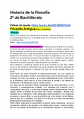 Resumen Filosofía 2º de Bach