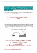 CHEM 154: Chemistry for Engineering  Unit 6: Answer Key Updated 2024/2025 works 100%; The University of British Columbia