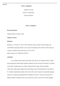 gen  103  week  3  assignment 1.docx    GEN103      Week 4 Assignment  Ashford University GEN103:  Information Literacy Instructor   Week 4 Assignment  Research Question:  Financial literacy in today's world  Scholarly Article 1  Reference:  Boatman, A