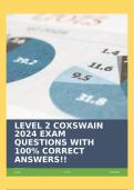 LEVEL 2 COXSWAIN 2024 EXAM QUESTIONS WITH 100% CORRECT ANSWERS!!