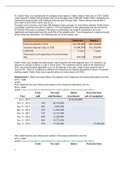 Calculate the payback period and the discounted payback period for this investment assuming you will generate $180000