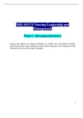 NRS 451VN Topic 2 Discussion Questions 2