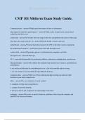 CMP 101 Midterm Exam Study Guide.