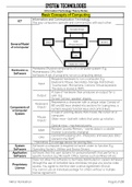 IEB IT System Technologies Summary (Grade 10, 11 and 12)