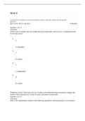 SCIN130 /SCIN 130 Introducton to Biology quiz 4