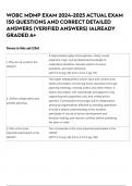 WOBC MDMP EXAM 2024-2025 ACTUAL EXAM 150 QUESTIONS AND CORRECT DETAILED ANSWERS (VERIFIED ANSWERS) |ALREADY GRADED A+