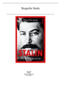 Biografie Stalin Minor geschiedenis