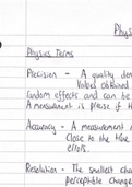 A-Level Physics - Unit 4  - Good Enough to Eat (Salters Horners)