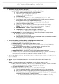 NURS 307 - Final Study Guide.