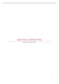 Digitale Marketing Samenvatting 