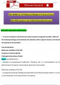 2024 Maternal Newborn ATI Proctored Exam TEST BANK ( Ques & Ans) with Questions and Verified Rationalized Answers, 100% Guarantee Pass