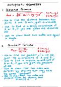 Grade 11/12 IEB/DBE Analytical Geometry Notes