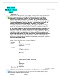 BSC 2346 Module 4 Case Study ( latest update )