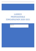 Professionele zorgverlener (LU00021) 