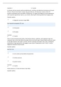 MN 580 Midterm Exam – Question with Answers