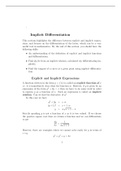 SOLVING DIFFERENTIATION