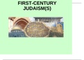 REL 1310JEWISH MOVEMENTS.fall07. FIRST-CENTURY JUDAISM(S)