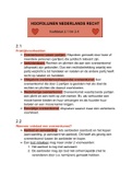 Samenvatting Hoofdlijnen Nederlands recht hoofdstuk 2.1 t/m 2.4