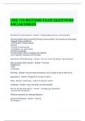 CMS 315 MIDTERM EXAM QUESTIONS AND ANSWERS 2024