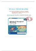 Test Bank for Medical-Surgical Nursing, 8th Edition, by Mary Ann Linton & Adrianne Dill Matteson, All Chapters 1-63 ;LATEST UPDATE.