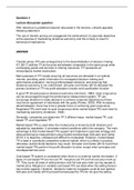 MN30469: Advanced management accounting: transfer pricing essay