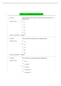 CHEM120 Midterm Exam / CHEM 120 Midterm Exam (Latest-2021): Chamberlain College Of Nursing |100% Correct Answers, Download to Score “A”|