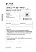 ocr gcse 9 1 chemistry b twenty first century science j258 04 depth in chemistry higher tier june 2024