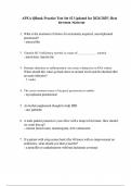 APEA QBank Practice Test Set #2 Updated for 2024/2025 | Best Revision Material