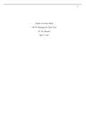 Purdue University Global GB570: Managing the Value Chain  Enterprise Application Software and Value Chain Management Unit 5 Assignment