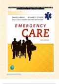 Test Bank for Emergency Care 14th Edition by Daniel Limmer, Michael F. O'Keefe and Edward T. Dickinson, A+ guide | All Chapters Covered