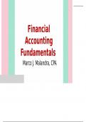 Financial  Accounting  Fundamentals||100% VERIFIED 2024