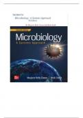 Test Bank for Microbiology: A Systems Approach, 7th Edition by Marjorie Kelly Cowan .Newest Edition || All Chapters 1-25