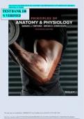 Test Bank Principles of Anatomy and Physiology 16th Edition Tortora All Chapters (1-29) | A+ ULTIMATE GUIDE 2024