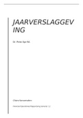 Samenvatting Jaarverslaggeving, semester 1.2 leerjaar 2