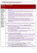 NURS612 Key Points to Review for Exam 3  This covers Weeks 9-14