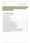 WGU C217 Study Guide; The completed study guide for Human Growth and Development Across the Lifespan