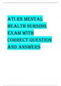 ATI RN MeNTAl  HeAlTH NuRsINg  exAM wITH  coRRecT QuesTIoN  ANd ANsweRs A nurse is assessing a 4-year-old child for indications of autism spectrum disorder. For which of the  following indications should the nurse assess? A.Impulsive behavior B.Repetitive