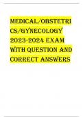 Medical/Obstetri cs/GynecOlOGy  2023-2024 exaM  with questiOn and  cOrrect answers Which statement best defines poisoning? - correct answer-Poisoning is the introduction into the body of  substances that damage or impair body functions. Numerous plant, an