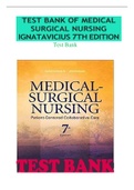 Test Bank of Medical surgical nursing ignatavicius 7th edition